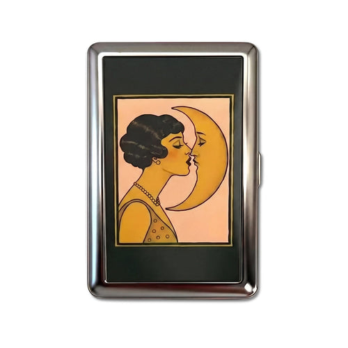 Porte Carte - baiser au clair de lune